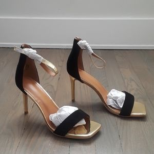 New Black & Gold Heels